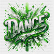 Dance Green - Dancing DTF Transfers ready2transfer