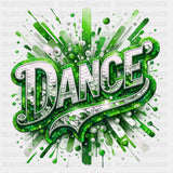 Dance Green - Dancing DTF Transfers ready2transfer