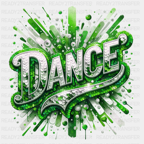 Dance Green - Dancing DTF Transfers