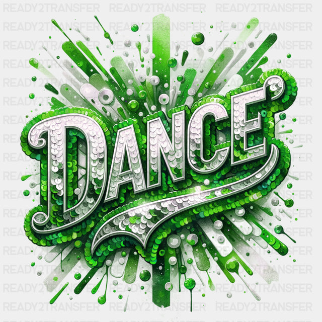 Dance Green - Dancing DTF Transfers ready2transfer