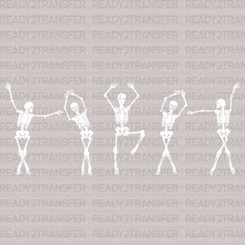 Dancer Skeletons DTF Transfer - ready2transfer