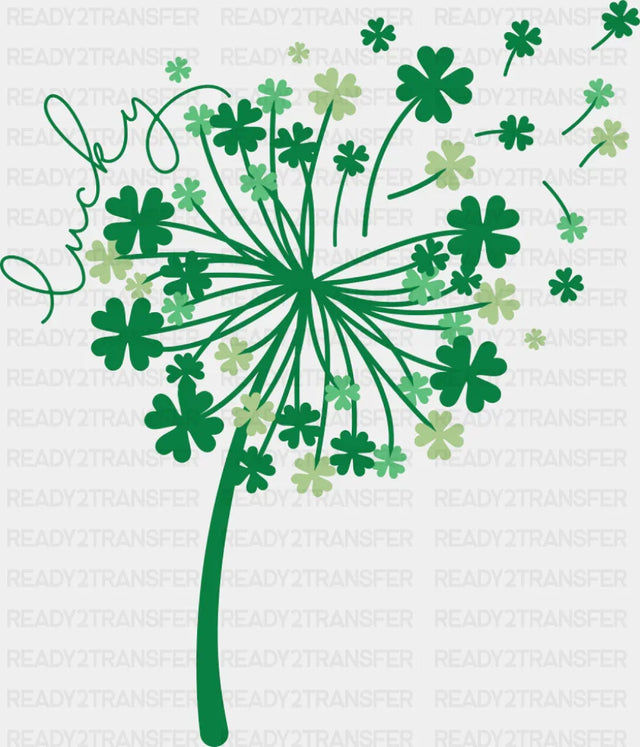 Dandelion Clovers - St. Patrick’s Day DTF Transfer