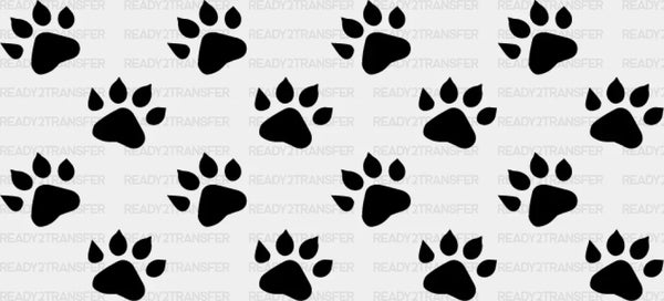 Dark Paw Design - Pets Cup Wrap UV Sticker Permanent UV DTF Decal