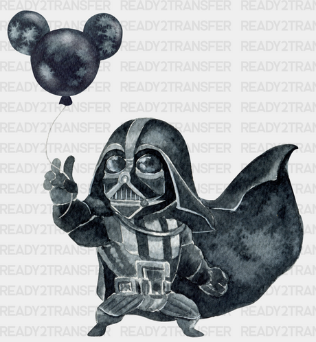 Darth Vader Mickey Balloon Disney Dtf Transfer