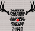 DASHER PRANCER DTF Transfer - ready2transfer