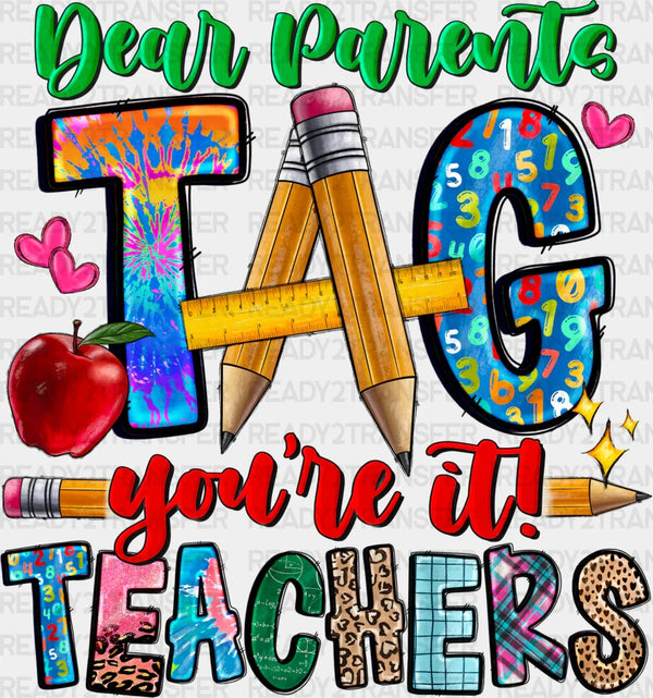 Day Care Teacher Design - Teachers DTF heat transfer