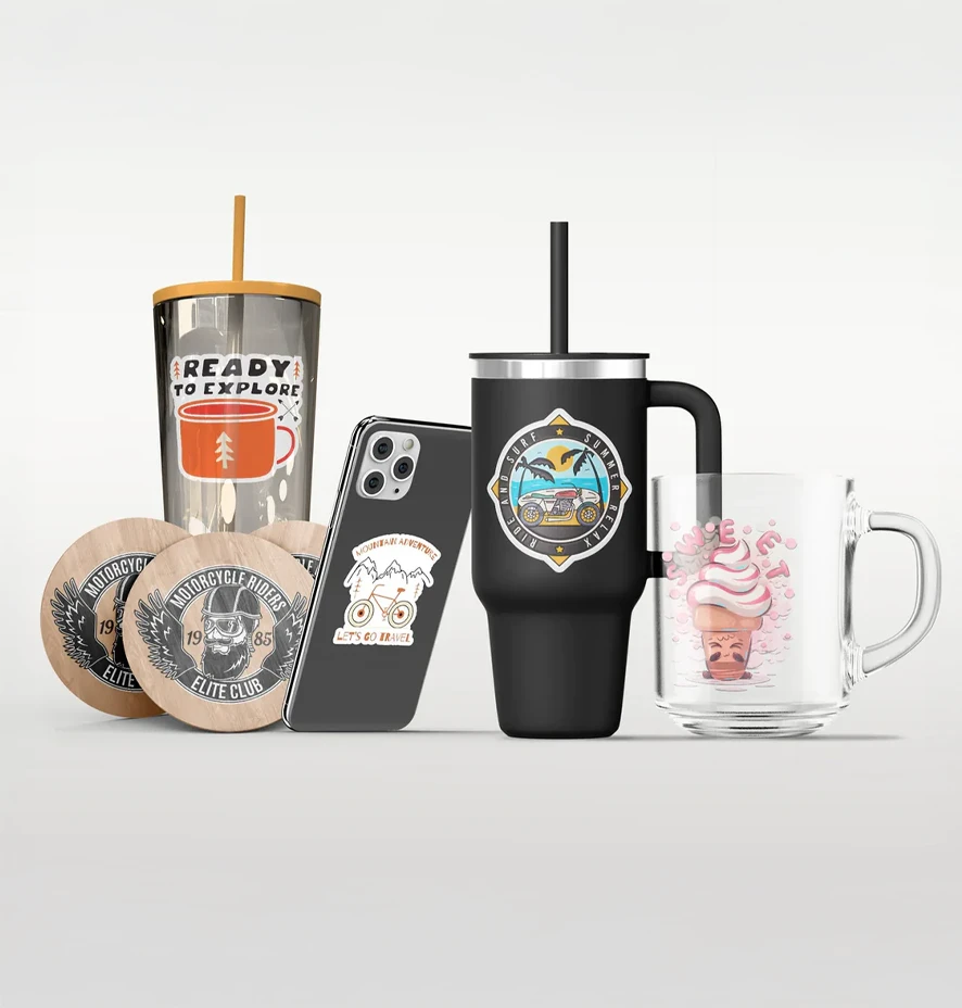 Durable Custom UV Stickers