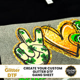 Custom Glitter DTF Gang Sheet Builder