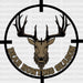 Dear Hunting Season DTF Transfer ready2transfer Black