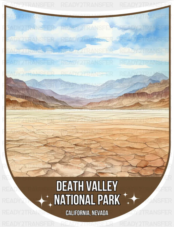 Death Valley National Park California Nevada - National Parks DTF Transfer