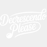 Decrescendo Please - Music DTF Transfers ready2transfer Light Color Design (See Imaging)