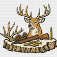 Deer & Rifle - Hunting DTF Transfers