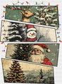 Deer Snowman Santa Tree Collage - Christmas DTF Transfer