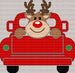 Deer Truck DTF Transfer ready2transfer Lined