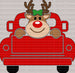 Deer Truck DTF Transfer ready2transfer Black