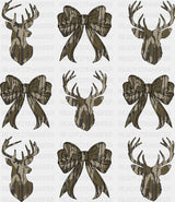 Deers And Ribbons - Hunting DTF Transfer