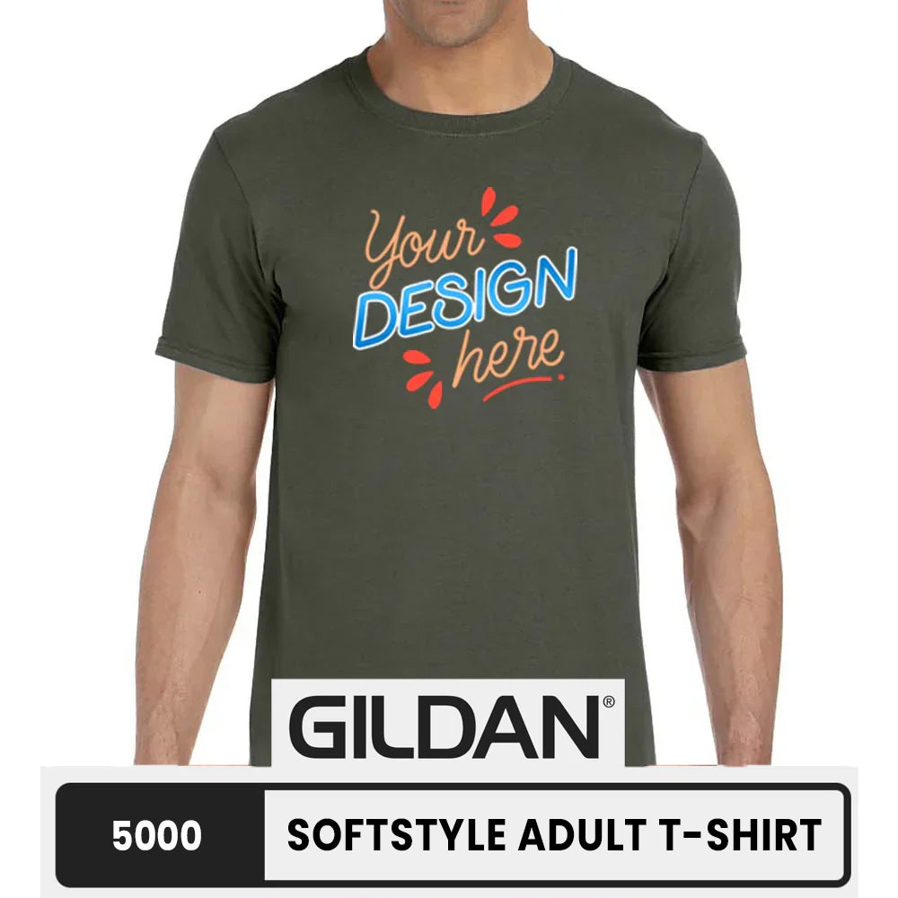 Custom Gildan 64000 Softstyle Adult T-Shirt Ready2Transfer