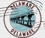 Delaware - States & Cities DTF Transfer