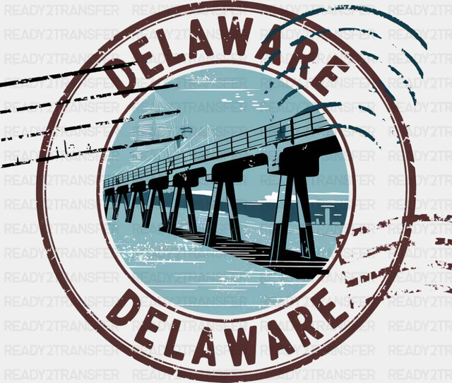 Delaware - States & Cities DTF Transfer