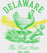 Delaware The First State - States & Cities DTF Transfer ready2transfer