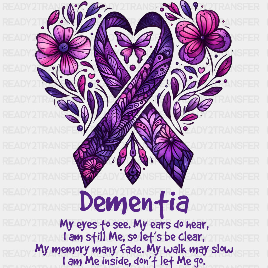 Dementia - Alzheimer's Awareness DTF Transfer ready2transfer