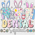 Dental Squad Teeth With Ears - Easter DTF Transfer