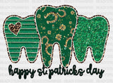 Dentist Happy St. Patrick’s Day Dtf Heat Transfer Saint Patricks Design St Paddys