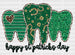 Dentist Happy St. Patrick's Day DTF Heat Transfer, Saint Patricks Day Design, St Paddys Day DTF ready2transfer Black