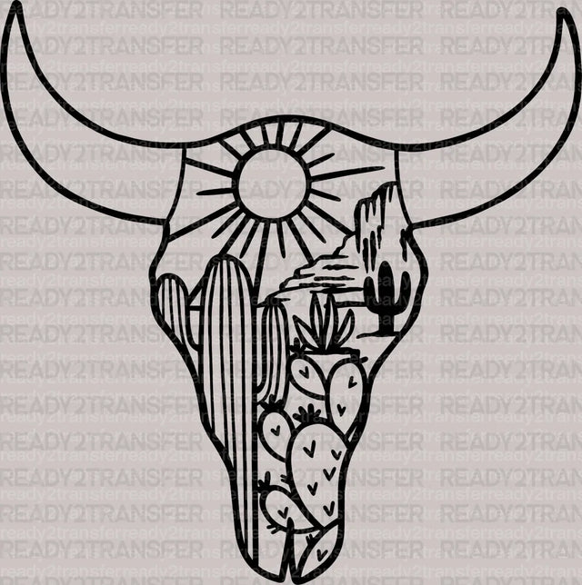 Desert Bull DTF Transfer - ready2transfer