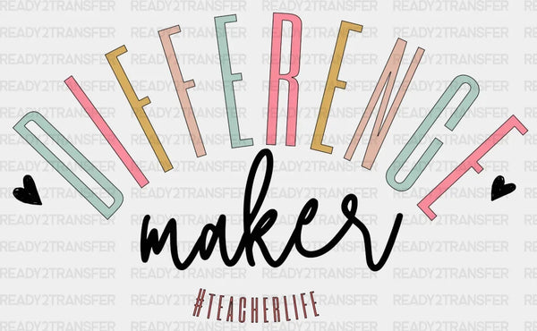 Dıfference Makes DTF Transfer