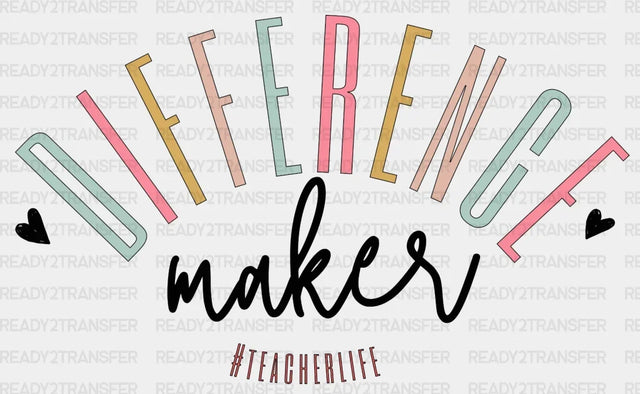 Dıfference Makes DTF Transfer ready2transfer Black