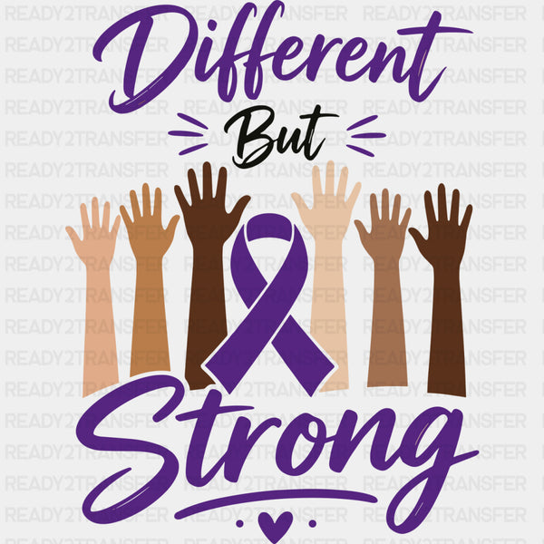 Different But Strong - Hodgkin's Lymphoma Cancer DTF Transfers