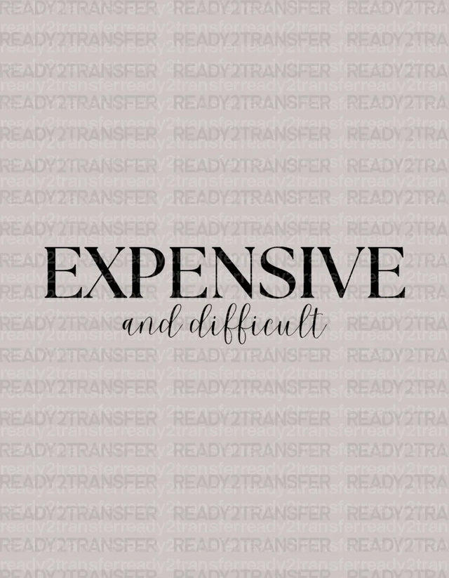 Difficult & Expensive DTF Transfer ready2transfer