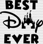 Disney Best Dad Ever Father’s Day Dtf Transfer