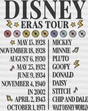 Disney Eras Tour Dtf Transfer