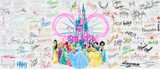 Disney Princesses Castle - Cup Wrap Uv Sticker Permanent Dtf Decal