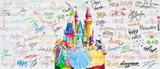 Disney Princesses Colorful Castle - Cup Wrap Uv Sticker Permanent Dtf Decal