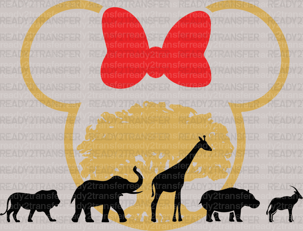 Disney Safari Tour DTF Heat Transfer, Disney Vacation Design, Mickey ...