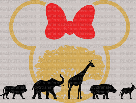 Disney Safari Tour DTF Heat Transfer, Disney Vacation Design, Mickey Minnie DTF - ready2transfer