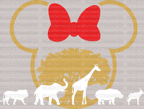 Disney Safari Tour DTF Heat Transfer, Disney Vacation Design, Mickey Minnie DTF - ready2transfer