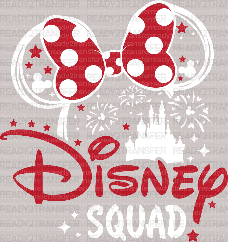 Disney Squad 2023 Mickey Minnie DTF Heat Transfer, Disney Vacation Design, Mickey Minnie DTF - ready2transfer