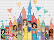 Disneyland Princesses Disney Dtf Transfer