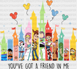 Disneyland You’ve Got A Friend In Me Disney Dtf Transfer Adult Unisex - S & M (10’) / Black