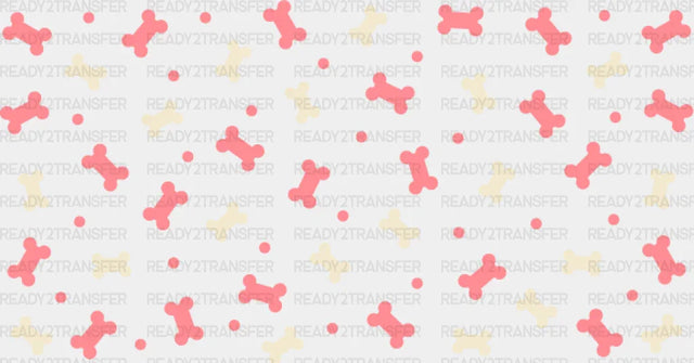 Dog Bone Treat - Pets Cup Wrap Uv Sticker Permanent Dtf Decal