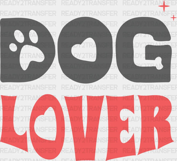 Dog Lover Paw Design - Dogs Iron On DTF Transfer