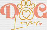 Dog Lover Paw Design - Dogs Iron On Dtf Transfer