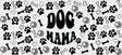 Dog Mama Paw Hearts - Pets Cup Wrap Uv Sticker Permanent Dtf Decal