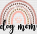 DOG MOM DTF Transfer ready2transfer Black