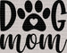 Dog Mom Mother's Day DTF Heat Transfer, Mama Design, Mom DTF ready2transfer Black