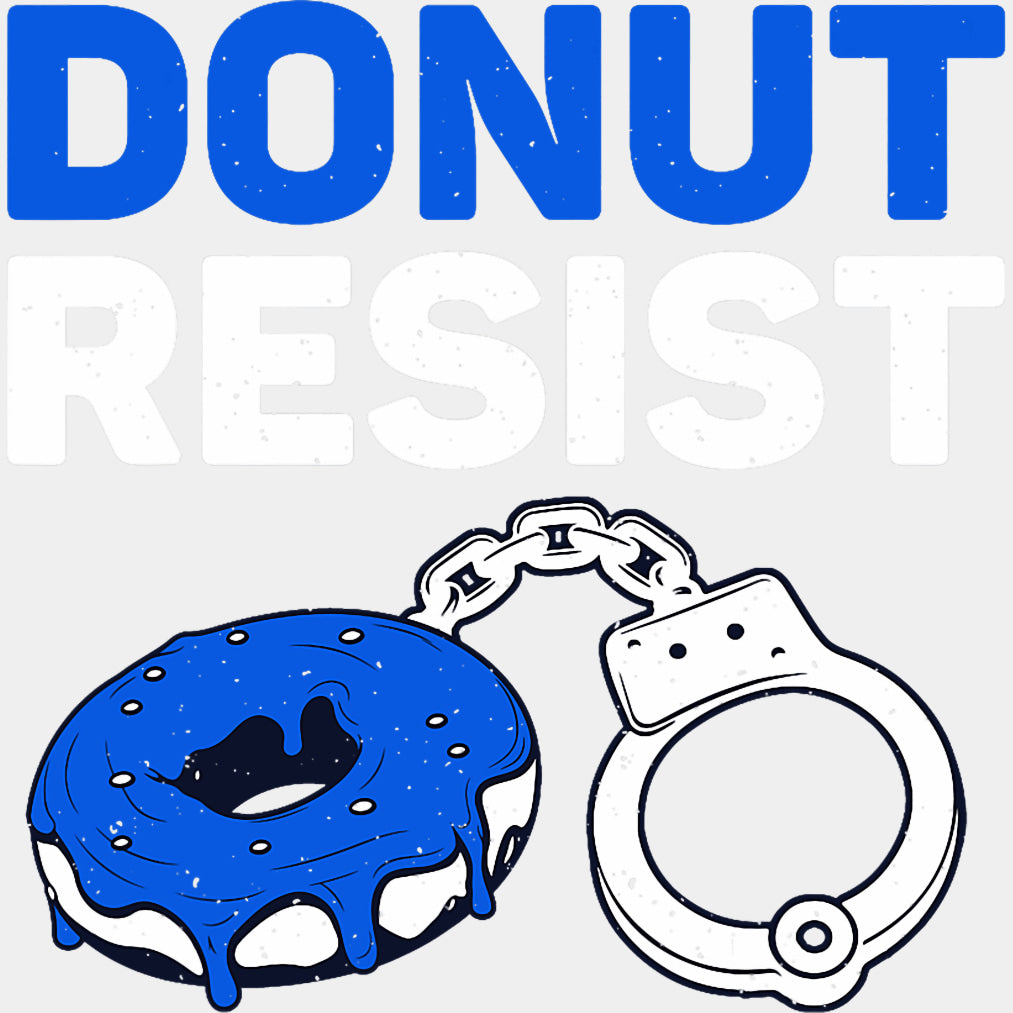 Donut Resist - Police DTF Transfers ready2transfer Light Color Design (See Imaging)